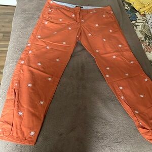 Tommy Hilfiger Orange Pants